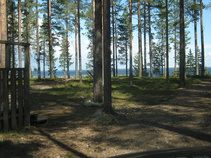 Oulujärven rantaan n. 150 m